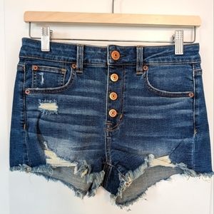 American Eagle High-Rise Shorts - Size 4